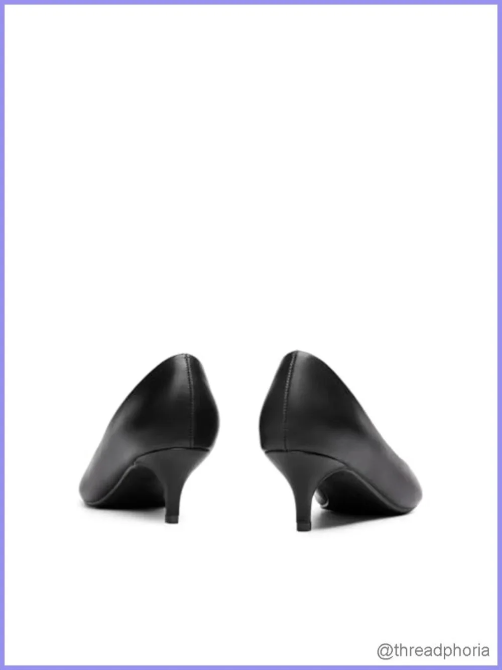Women's Pointed Toe Kitten Heel PU Pumps - Comfortable Party Work Shoes